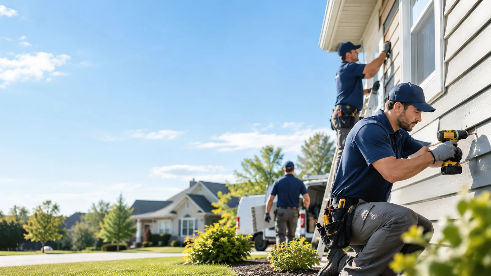 Siding Leak Repair in Jacksonville, IL